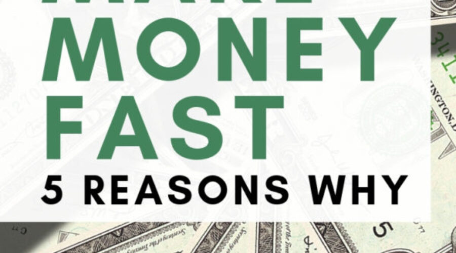 5 Reasons You Shouldn’t Focus on Making Easy Money Online Fast