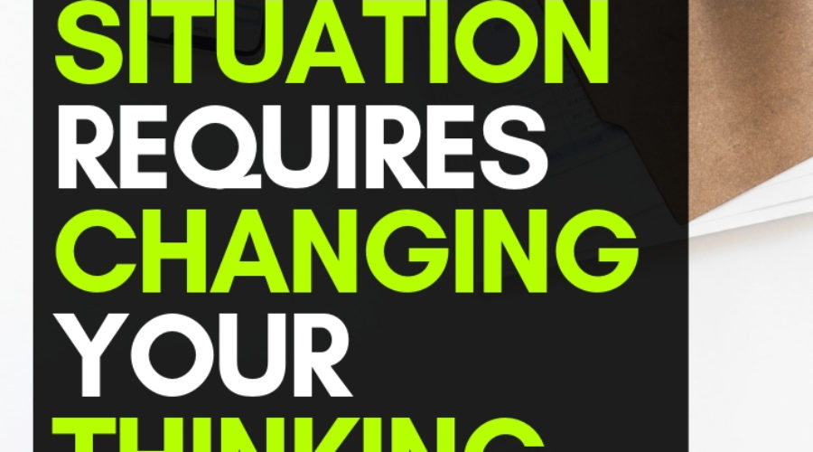 Improving Your Financial Situation Requires Changing Your Thinking